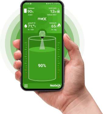 HeizOel24 meX Smartphone App